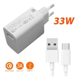 Xiaomi 33W Charging Combo (Type-A) EU - Λευκό