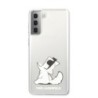 Karl Lagerfeld “Choupette Fun” Hard Case Θήκη προστασίας από σιλικόνη – Samsung Galaxy S21 Plus G996 Διάφανη