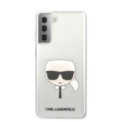 Karl Lagerfeld “Karl's Head” Διάφανη θήκη προστασίας από σιλικόνη – Samsung Galaxy S21 Plus G996 KLHCS21MKTR - Διάφανη