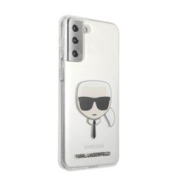 Karl Lagerfeld “Karl's Head” Διάφανη θήκη προστασίας από σιλικόνη – Samsung Galaxy S21 Plus G996 KLHCS21MKTR - Διάφανη