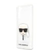 Karl Lagerfeld “Karl's Head” Διάφανη θήκη προστασίας από σιλικόνη – Samsung Galaxy S21 Plus G996 KLHCS21MKTR - Διάφανη