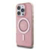 Guess Magsafe “Rhinestones” Hard Case Θήκη προστασίας από σκληρό πλαστικό – iPhone 16 Pro Ροζ – GUHMP16LPFTDTEP