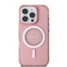 Guess Magsafe “Rhinestones” Hard Case Θήκη προστασίας από σκληρό πλαστικό – iPhone 16 Pro Ροζ – GUHMP16LPFTDTEP