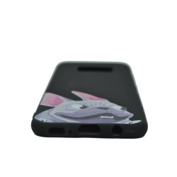 Θήκη σιλικόνης σχέδιο 'BullDog' για Samsung S8 - μαύρο