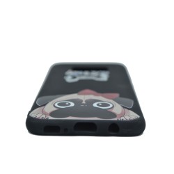 Θήκη σιλικόνης σχέδιο 'Rich BullDog' για Samsung S8 - μαύρο