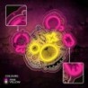 Forever Light Neon Punk Teddy Bear pink-yellow - Διακοσμητικό φωτιστικό τοίχου λεπτομερειες εμφανισης