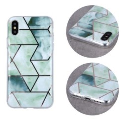 Geometric Marmur Case for Samsung Galaxy A72 4G / A72 5G green