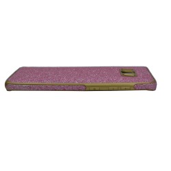 Θήκη σιλικόνης με εξωτερικό Glitter για Samsung S8 - ροζ