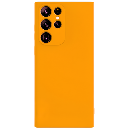 Θήκη Silky And Soft για Samsung Galaxy S25 Ultra - Πορτοκαλί