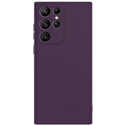 Θήκη Silky And Soft για Samsung Galaxy S25 Ultra - Σκούρο Μωβ