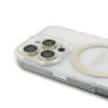 Guess IML Magsafe Case “Rhinestone Gold Lens + Screen” Θήκη προστασίας από σκληρό πλαστικό – iPhone 16 Pro Max Clear/Glitter – G