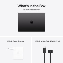 Apple MacBook Pro 16" (2024) 16.2" Retina Display 120Hz (M4-Pro 14‑core/48GB/512GB SSD) GR - Space Black
