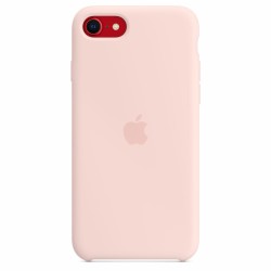 Apple Silicone Case Back Cover για iPhone SE - Chalk Pink