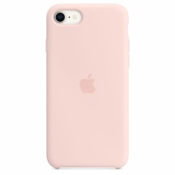 Apple Silicone Case Back Cover για iPhone SE - Chalk Pink