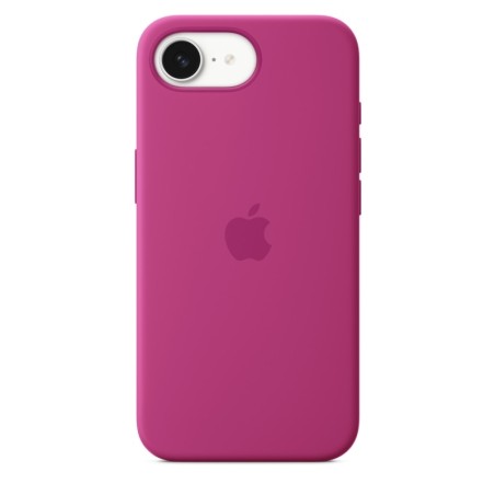 Apple Silicone Case Back Cover για iPhone 16e - Φούξια