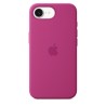 Apple Silicone Case Back Cover για iPhone 16e - Φούξια