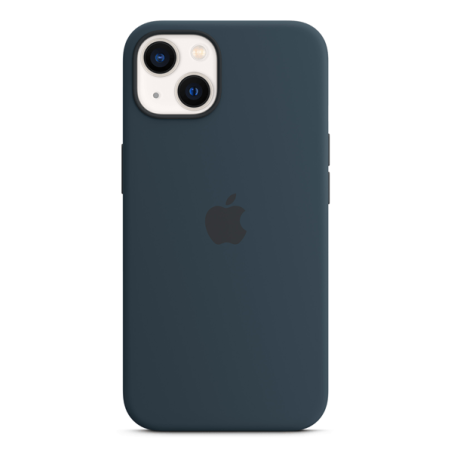 Apple Silicone Case with MagSafe Back Cover για iPhone 13 - Abyss Blue