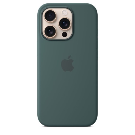 Apple Silicone Case with MagSafe Back Cover για iPhone 16 Pro - Lake Green