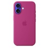 Apple Silicone Case with MagSafe Back Cover για iPhone 16 - Φούξια