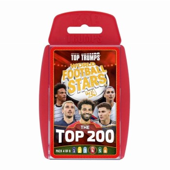 Winning Moves: Top Trumps - World Football Stars 2024 The Top 200 Pack 4 - Card Game (WM04803-EN1) εξωφυλλο