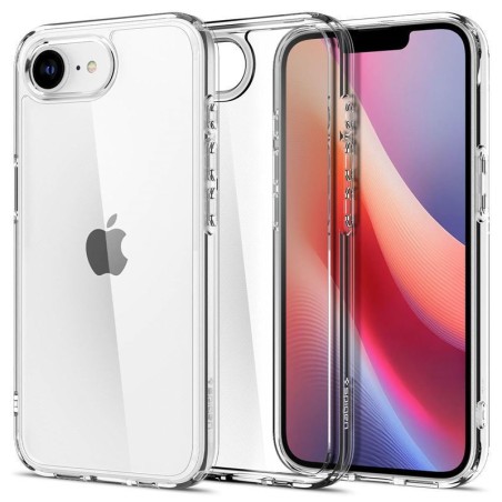 Spigen Ultra Hybrid iPhone 16e Case – Crystal Clear