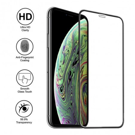 3D Tempered Glass Full Cover & Full Glue για Xiaomi Redmi Note 14 5G - Μαύρο