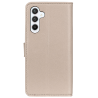 Θήκη flip με υποδοχή καρτών και δυνατότητα STAND για Samsung Galaxy A36 - Χρυσό