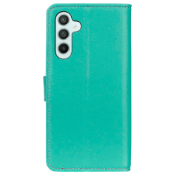 Θήκη flip με υποδοχή καρτών και δυνατότητα STAND για Samsung Galaxy A36 - Τιρκουάζ