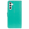 Θήκη flip με υποδοχή καρτών και δυνατότητα STAND για Samsung Galaxy A36 - Τιρκουάζ