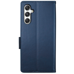 Θήκη flip με υποδοχή καρτών και δυνατότητα STAND για Samsung Galaxy A36 - Σκούρο Μπλε