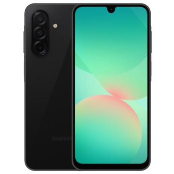 Samsung Galaxy A26 5G Black μπροστά και Πίσω Όψη