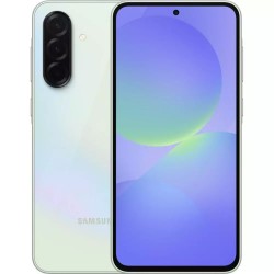 Samsung Galaxy A36 5G Awesome Lime, μπροστά και πίσω όψη