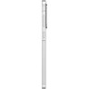 Πλευρική όψη του Samsung Galaxy A36 5G Awesome White με τα κουμπιά και το frame αλουμινίου