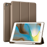 Θήκη TPU Trifold Smart View για Apple iPad 5/6/7/8/9/ iPad 9.7'' 2017/2018 / Air 1 / Air 2 - Καφέ