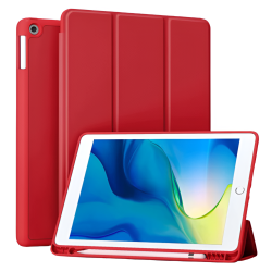 Θήκη TPU Trifold Smart View για Apple iPad Pro 13'' 2024 - Κόκκινο