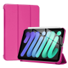 Θήκη Trifold Smart View και πίσω TPU για  iPad Mini 7/6 - Φούξια