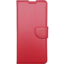 Θήκη flip με υποδοχή καρτών και δυνατότητα STAND για Xiaomi Redmi Note 14 5G - Κόκκινο
