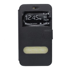 Θήκη flip με Call Display και STAND για Samsung S7 - μαύρο