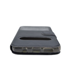 Θήκη flip με Call Display και STAND για Samsung S7 - μαύρο
