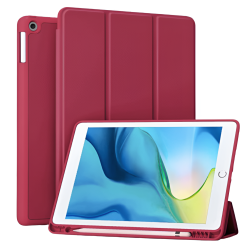 Θήκη iPad Trifold Smart View και πίσω TPU για Apple iPad 2022 10.9" - Μπορντό