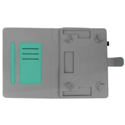 Universal Θήκη Δερματίνης για Tablet 10.1/10.5" - Τιρκουάζ