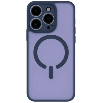 ObaStyle Semiclear Ματ Θήκη MagSafe για iPhone 14 Pro Max 6.7" - Μπλε Σκούρο