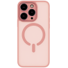 ObaStyle Semiclear Ματ Θήκη MagSafe για iPhone 16 Pro - Ροζ