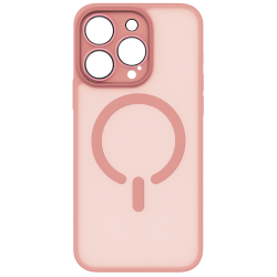 ObaStyle Semiclear Ματ Θήκη MagSafe για iPhone 16 Pro - Ροζ