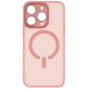 ObaStyle Semiclear Ματ Θήκη MagSafe για iPhone 16 Pro - Ροζ