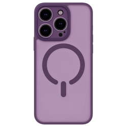 ObaStyle Semiclear Ματ Θήκη MagSafe για iPhone 16 Pro - Μωβ