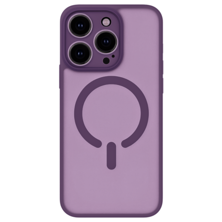 ObaStyle Semiclear Ματ Θήκη MagSafe για iPhone 16 Pro - Μωβ