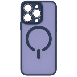 ObaStyle Semiclear Ματ Θήκη MagSafe για iPhone 16 Pro - Σκούρο Μπλε
