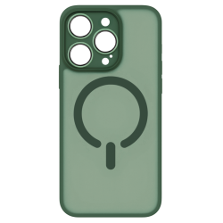 ObaStyle Semiclear Ματ Θήκη MagSafe για iPhone 16 Pro - Σκούρο Πράσινο