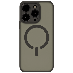 ObaStyle Semiclear Ματ Θήκη MagSafe για iPhone 16 Pro - Μαύρο